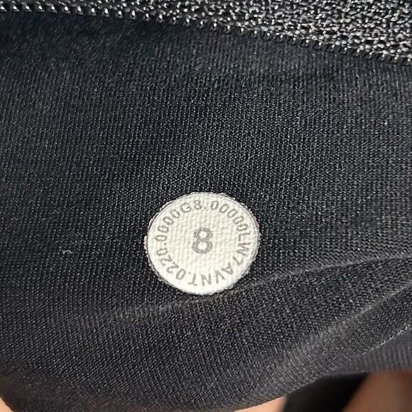 Lululemon Speed Up Shorts 4-Way Stretch  Sz 8 Camo Green Black 2.5" Inseam - Picture 8 of 11